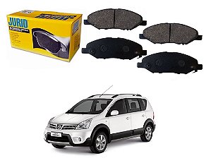 PASTILHA FREIO DIANTEIRA JURID ORIGINAL NISSAN LIVINA X-GEAR 1.6 1.8 2010 A 2014