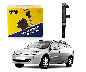 BOBINA DE IGNIÇÃO MARELLI RENAULT SCENIC 1.6 16V 2.0 16V 1999 A 2010