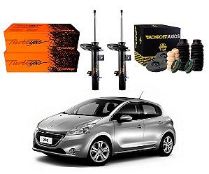 KIT AMORTECEDOR DIANTEIRO COFAP AXIOS ORIGINAL PEUGEOT 208 AUTOMATICO 1.5 2013 A 2016