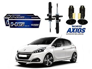 KIT AMORTECEDOR DIANTEIRO NAKATA PEUGEOT 208 AUTOMATICO 1.2 2016 A 2019