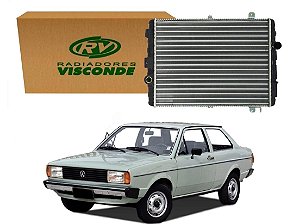 RADIADOR AGUA VISCONDE VOLKSWAGEN VOYAGE 1.6 1.8 1984 A 1987