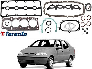 JOGO JUNTA MOTOR TARANTO FIAT SIENA 1.0 16V 1.3 16V 2001 A 2004