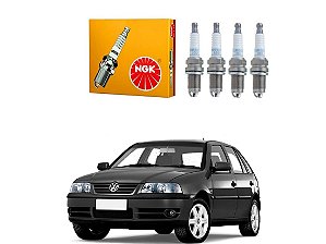 JOGO VELAS IGNIÇÃO NGK VOLKSWAGEN GOL 1.6 8V FLEX 2003 A 2006