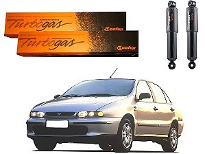 PAR AMORTECEDOR TRASEIRO COFAP ORIGINAL FIAT MAREA 2.0 1998 A 2007