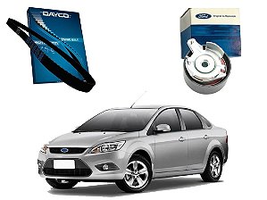 KIT CORREIA DENTADA TENSOR DAYCO ORIGINAL FORD FOCUS SEDAN 1.6 16V 2009 A 2012