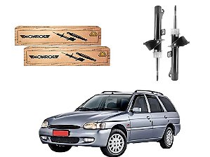 PAR AMORTECEDOR DIANTEIRO MONROE ORIGINAL FORD ESCORT SW ESCORT PERUA 1.6 1.8 1998 A 2003