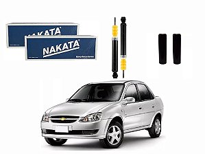 KIT AMORTECEDOR TRASEIRO NAKATA ORIGINAL CHEVROLET CORSA CLASSIC 1.0 2011 A 2018