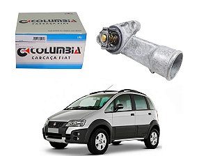 VALVULA TERMOSTATICA COLUMBIA FIAT IDEA ADVENTURE 1.8 8V 2005 A 2010