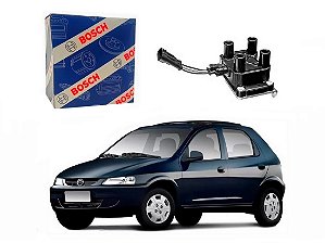 BOBINA DE IGNIÇÃO BOSCH CHEVROLET CELTA 1.0 2000 A 2005