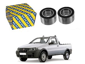 PAR ROLAMENTO RODA DIANTEIRO SNR ORIGINAL FIAT STRADA 1.4 1.8 2005 A 2010
