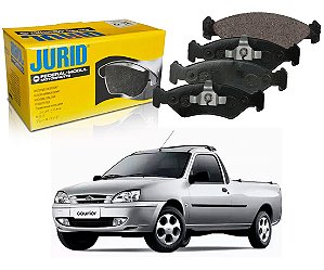 PASTILHA FREIO DIANTEIRA JURID FORD COURIER 1.6 2009 A 2013