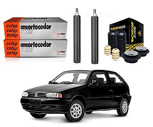 KIT AMORTECEDOR DIANTEIRO COFAP AXIOS ORIGINAL VOLKSWAGEN GOL BOLA G2 1.0 1.6 1.8 2.0 1996 A 2000