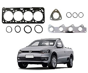 JOGO JUNTA CABEÇOTE SABO VOLKSWAGEN SAVEIRO G6 1.6 8V 2014 A 2017