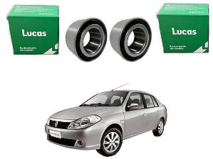 PAR ROLAMENTO RODA TRASEIRO TRW RENAULT SYMBOL 1.6 2008 A 2012