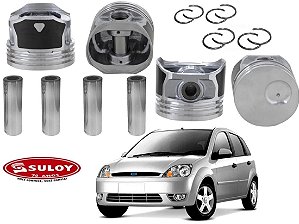 JOGO PISTÃO STD SULOY FORD FIESTA 1.0 2003 A 2005