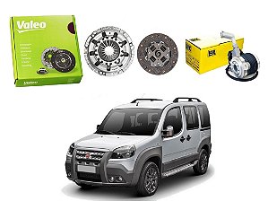KIT EMBREAGEM VALEO ATUADOR FIAT DOBLO ADVENTURE 1.8 16V 2012 A 2020