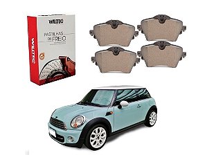 PASTILHA FREIO DIANTEIRA WILLTEC MINI COOPER 1.6 2009 A 2013