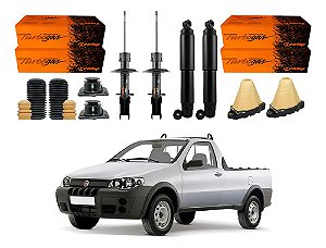 Kit Amortecedor Dianteiro Traseiro Cofap´ Fiat Strada 1.4