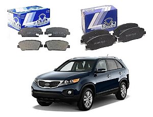 Kit Pastilha Freio Dianteira Traseira Kia Sorento Original
