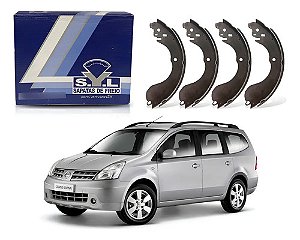 Sapata Freio Syl Grand Livina 1.8 2009 A 2014