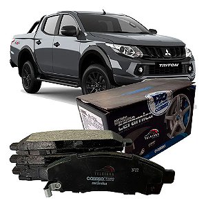 Pastilha De Freio L200 Triton 2.4 2016 2017 2019 2020 2021