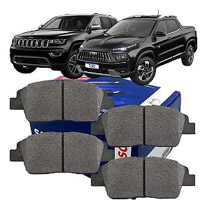 Pastilha Freio Dianteira Jeep Commander 1.3 T270 2022 2023