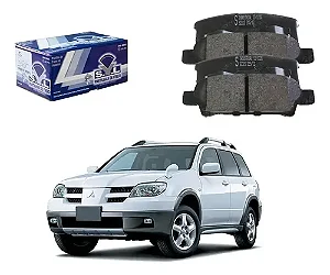 Pastilha Freio Traseiro Syl Mitsubishi Lancer 2.0 2012