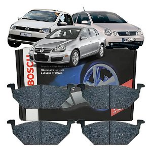 Pastilha Freio Dianteiro Bosch Vw Up Polo Golf 2005/2015