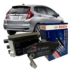 Pastilha De Freio Traseira Honda Fit 2015 2016 2017 2018 19