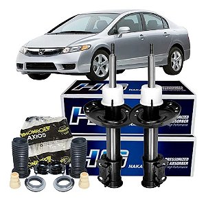 Kit Amortecedor Dianteiro Nakata Axios Honda Civic 2006/2012