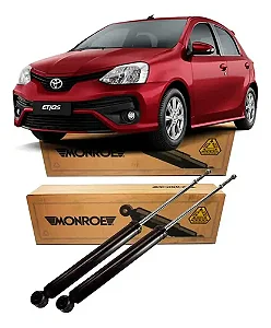 Par Amortecedor Traseiro Toyota Etios - Original Monroe