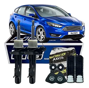 Par Amortecedor Dianteiro + Kit Axios Ford Focus 2.0 2018