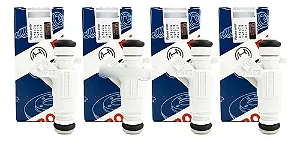 04 Bico Injetor Original Bosch Sandero 1.0 Flex 2014 A 2016