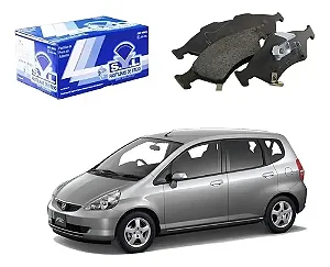 Pastilha Freio Dianteira Original, Honda Fit 1.4 2006