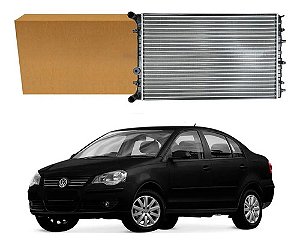 Radiador Agua Notus Volkswagen Polo Sedan 1.6 Com Ar 2010