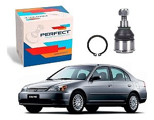 Pivo Bandeja Dianteira Perfect Civic 1.7 2001 A 2005
