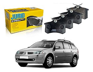 Pastilha Freio Traseira Megane Grand Tour 1.6 2006 A 2012
