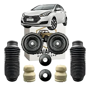Kit Coxim Batente Amortecedor Dianteiro Hb20 2012/2024