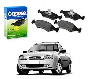 Pastilha Freio Dianteira Original Ford Fiesta Sedan 1.6 2006