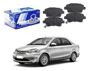 Pastilha Freio Dianteira Syl, Etios Sedan 1.5 2013
