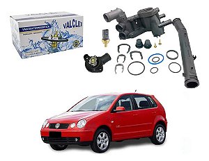 Carcaça Válvula Termostática Sensor Cinza Polo 1.6 8v 2008