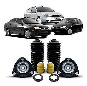 2 Kit Batente Coxim Dianteiro Ford Focus 2001 2002 2003 2004