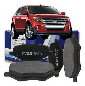Pastilha Freio Traseira Ford Edge 3.5 V6 2008 2009 2010 2011