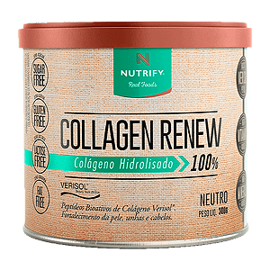 Collagen renew | Colágeno Hidrolisado em pó | Neutro
