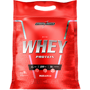 Nutri Whey Protein - Morango - Pouch 900g