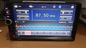 Multimídia Veicular 7" com Bluetooth e USB