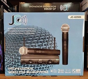 Microfone Sem Fio Profissional JC-82986