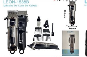 Máquina de Corte de Cabelo LEON-1538B
