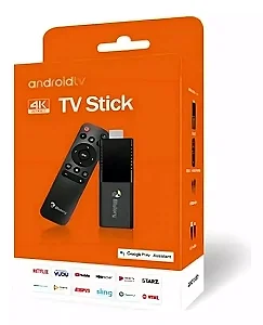 Android TV Stick 4K com Controle Remoto