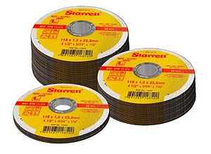 24x Disco de Corte Starrett Dac115 - Extra Fino